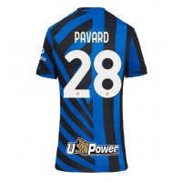 Camisa de time de futebol Inter Milan Benjamin Pavard #28 Replicas 1º Equipamento Feminina 2024-25 Manga Curta